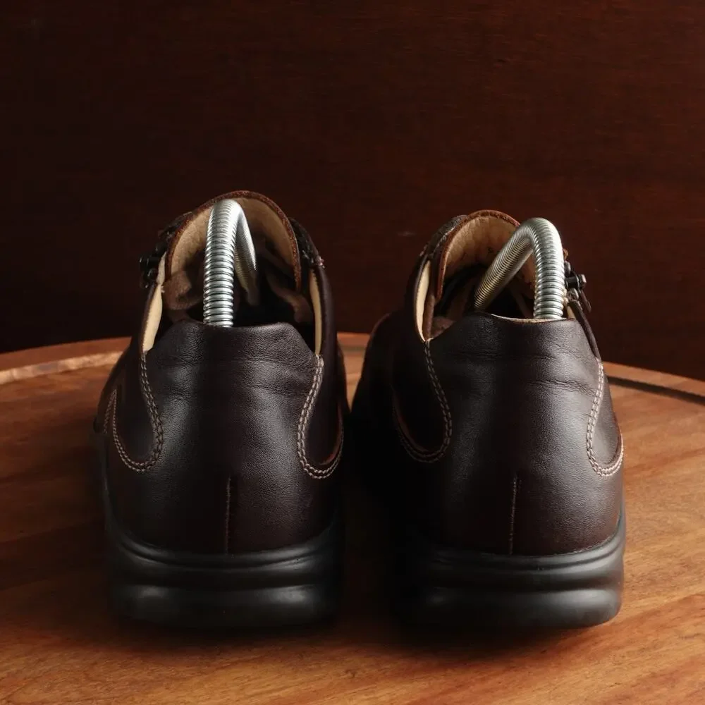 Finn Comfort Shoes Unisex UK SZ 7 M7.5 W9.5 Brown Otaru Leather Comfort Walking